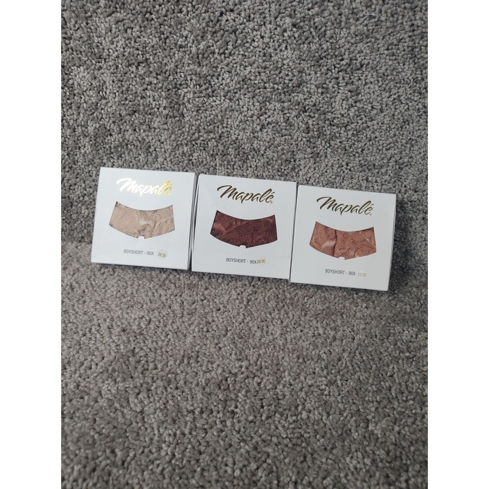 Mapale Boyshort 2x/3x Set Of 3